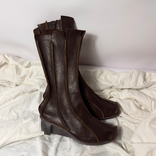 Trippen Brown Leather Boots
